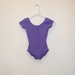 Lilac purple ballet leotard
